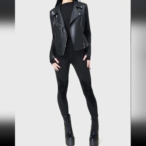 Killstar Black Gothic Leggings